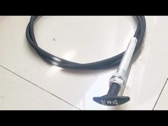 कंट्रोल केबल असेंबली विथ ट्विस्ट लॉकिंग हैंडल, 96 इंच लंबा, काला