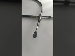 एडजस्टेबल जंक्शन और रॉड एंड फिटिंग के साथ हेवी-ड्यूटी पुश-पुल कंट्रोल केबल असेंबली