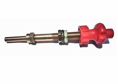 गुणवत्ता  Micro Adjust Push Pull Control Cable Head Red Color Micro Adjustment Control Handle कारखाना