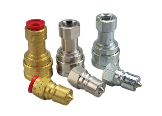 श्वास उपकरण 10000psi पीतल बंद युग्मन