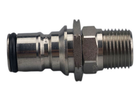1500psi 0.25'' नाममात्र स्टेनलेस स्टील त्वरित युग्मन