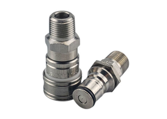 1500psi 0.25'' नाममात्र स्टेनलेस स्टील त्वरित युग्मन