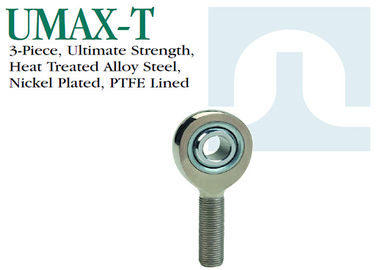 UMAX-T सीरीज़ PTFE-Lined Heavy-Duty Rod Ends∙ ऑटोमोबाइल/रेसिंग के लिए उच्च-शक्ति सटीकता
