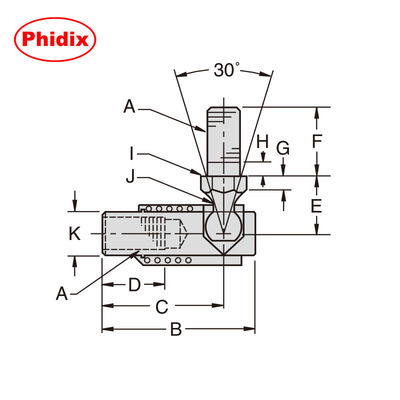 S-Knurling त्वरित डिस्कनेक्ट बॉल जोड़ः तेजी से असेंबली, संक्षारण प्रतिरोधी (जस्ता लेपित, गर्मी से इलाज)