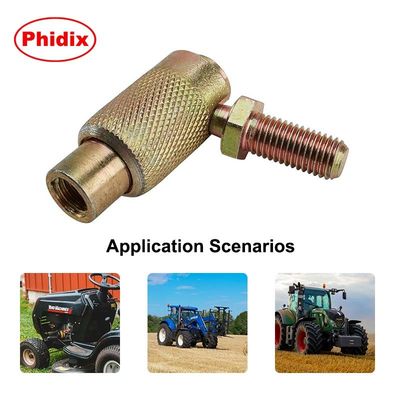 S-Knurling त्वरित डिस्कनेक्ट बॉल जोड़ः तेजी से असेंबली, संक्षारण प्रतिरोधी (जस्ता लेपित, गर्मी से इलाज)