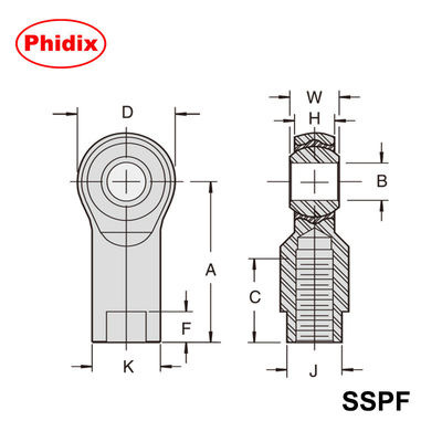 समुद्री स्टेनलेस स्टील रॉड अंत