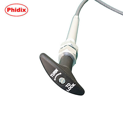 Heavy-Duty Push-Pull Control Cable With Twist Lock Handle