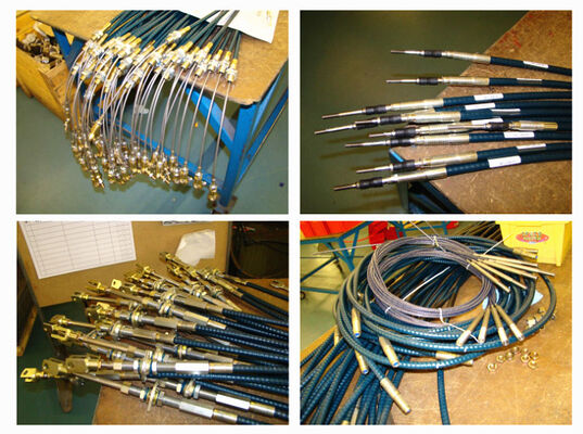 नायलॉन बाहरी आवरण कस्टम नियंत्रण केबल केबल व्यास 2 एमएम से 10 एमएम अनुकूलन योग्य औद्योगिक स्वचालन वायरिंग अनुप्रयोग