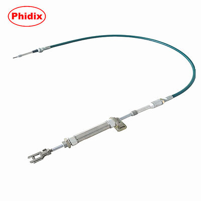 Heavy-Duty Stainless Steel Push-Pull Control Cable Assembly With Cylinder For Industrial And Vehicle Mechanical Control